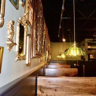 interior, sushi and sashimi