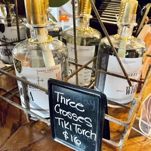 Tiki torches