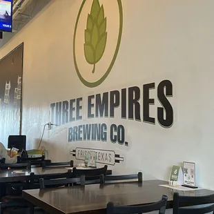 the interior of a restaurant