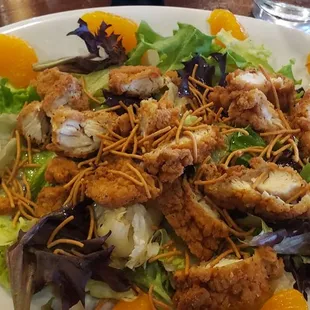 Oriental chicken salad