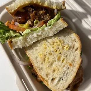 Meatloaf sandwich