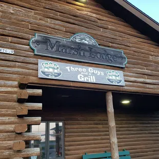 a wooden building
