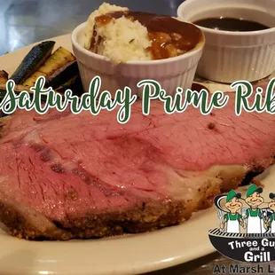 Prime Rib offered Fridays, Saturdays, and Sundays!