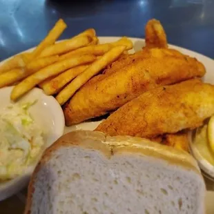 food, fish and chips