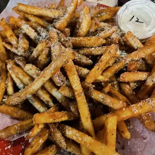 Garlic seasoned fries
