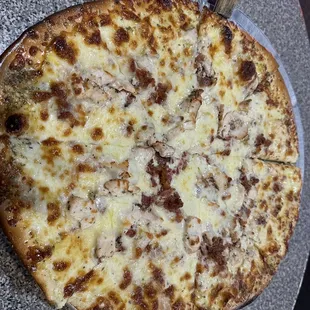 I forget the name of the pizza but it was delicious.