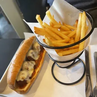 Meatball sub.