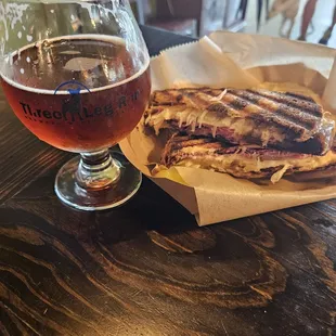 Reuben and Paper Boy Brown Ale!