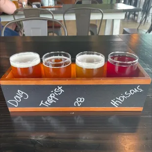 Beer flight