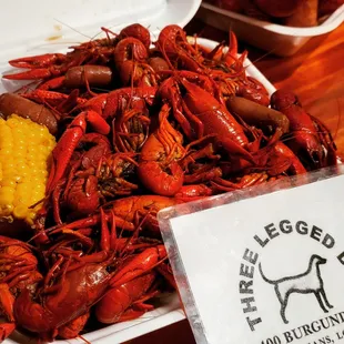 6pm crawfish, get em while you can, they go fast