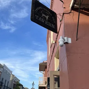 outside
