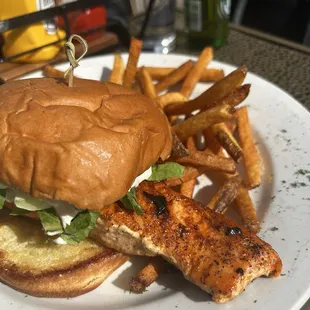 Salmon Burger