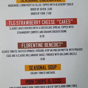 Menu Page  10-11-2023