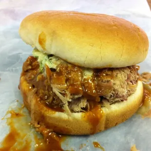 Regular BBQ sandwich