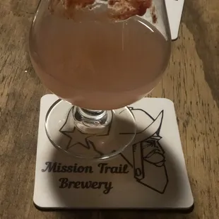 Tried their fresh tap with Chamoy rim and it was delish