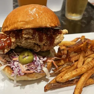 Korean Fried Chicken Sandwich