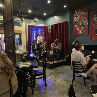 Jon Atkinson and his band