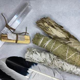 Smudge: Sage, Yerba Santa, Cedar and many more