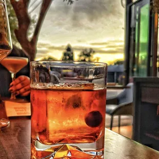 Fantastic cocktails.