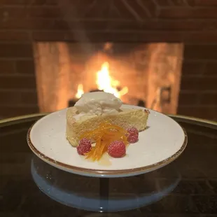 Lemon olive oil cake