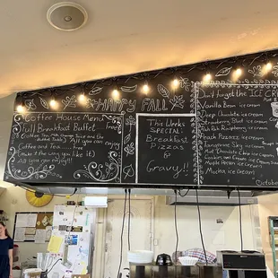 New menu