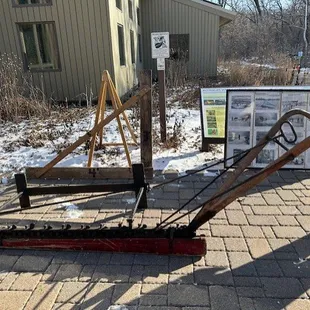 Enjoyed the ice harvesting tools, and the ability to touch them and use them to lift ice blocks.