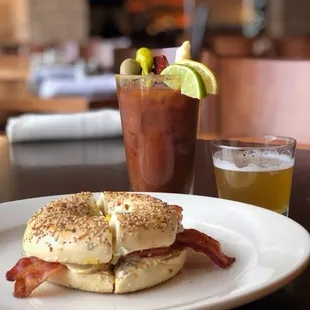 Breakfast Sunrise Sandwich