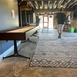 a man standing in the middle of a room