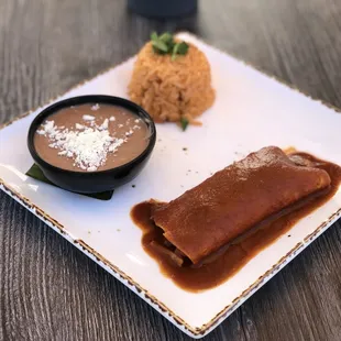 Lunch one item combo Enchilada