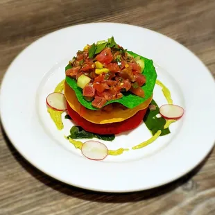 Ahi tostadas