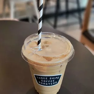 Iced Vanilla Latte