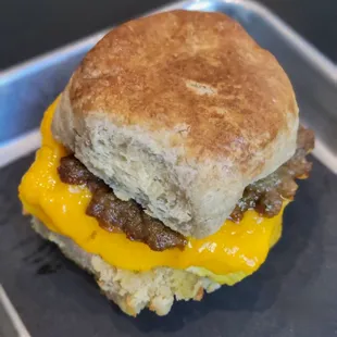 &quot;S.E.C.&quot; (Sausage, Egg, &amp; Cheese Biscuit)