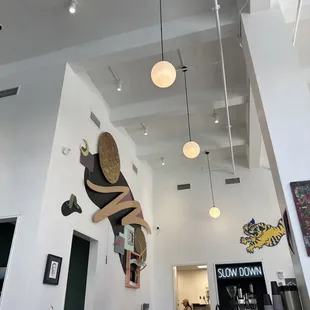 Behind the counter