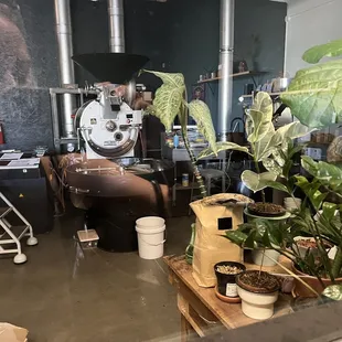 Coffee making!