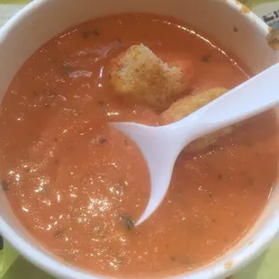 Tomato Parmesan soup