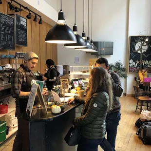 Cafe area