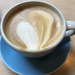 Oat milk latte