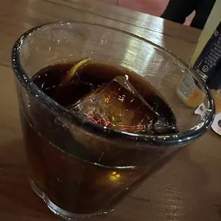 The closer cocktail is really strong