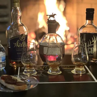 Buffalo Trace Bourbon Tasting Event on the Patio