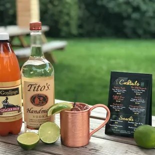 Delicious Moscow Mule @ Three Spirits Tavern! (We also make a great Kentucky Mule!)