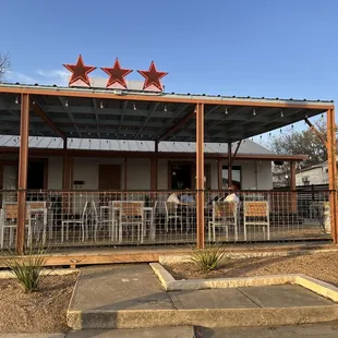 the outside of a restaurant