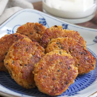 This dough is ready to form into patties or balls and pan-fry (or bake) into the West African fritter called Akara.
