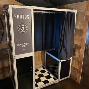 a photo booth