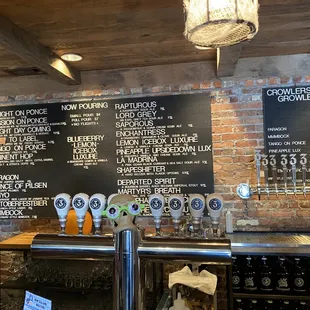 Beer board.