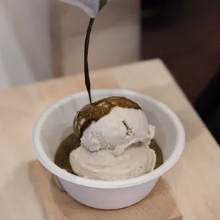 Hojicha Affogato