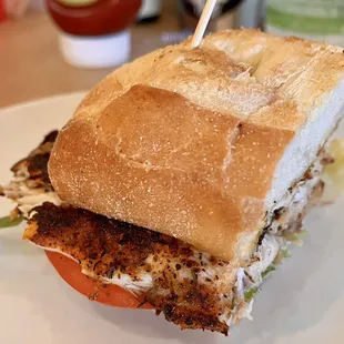 Cajun Fish Sandwich