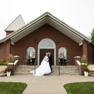 Front view of chapel.