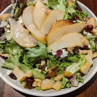 Poached Pear Salad