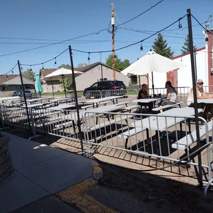 Outdoor street patio