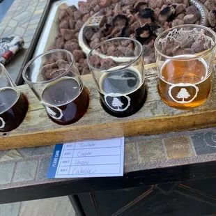 Beer flight!
